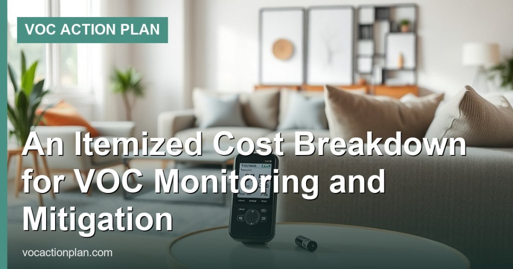 An Itemized Cost Breakdown for VOC Monitoring and Mitigation