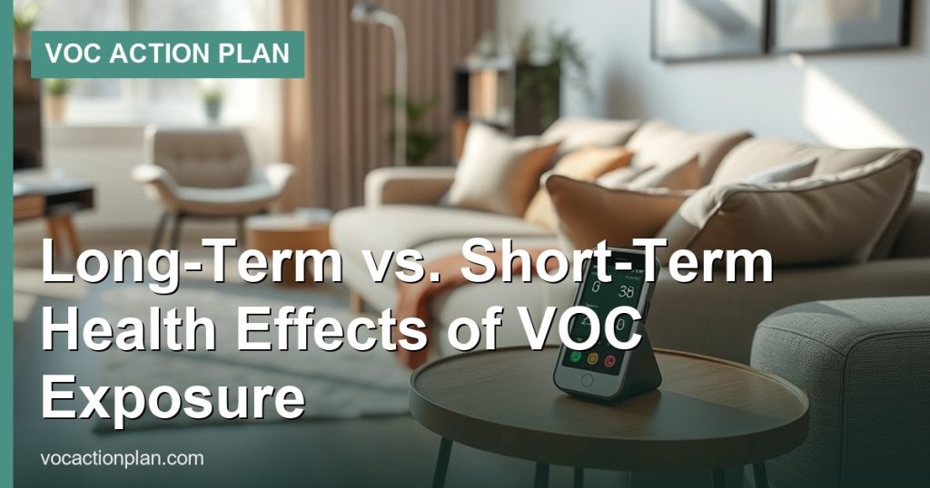 Long-Term vs. Short-Term Health Effects of VOC Exposure