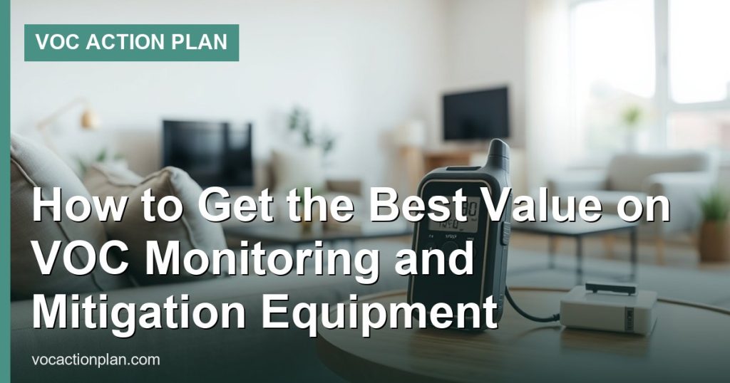 How to Get the Best Value on VOC Monitoring and Mitigation Equipment