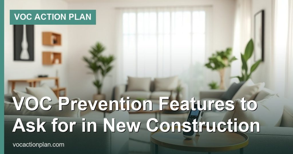 VOC Prevention Features to Ask for in New Construction