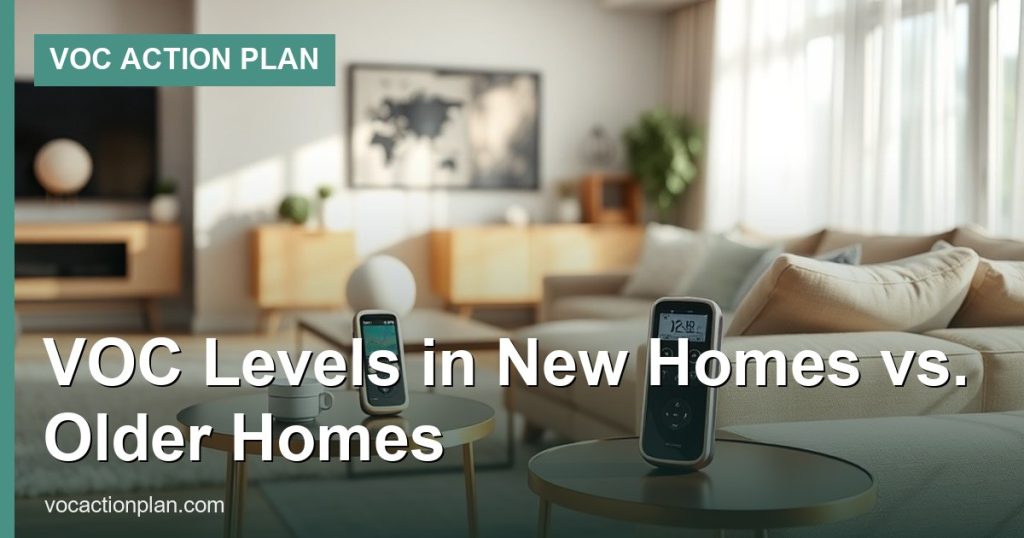 VOC Levels in New Homes vs. Older Homes