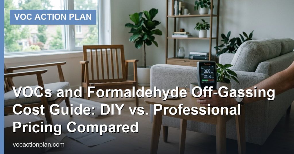 VOCs and Formaldehyde Off‑Gassing Cost Guide: DIY vs. Professional Pricing Compared - VOC Action Plan
