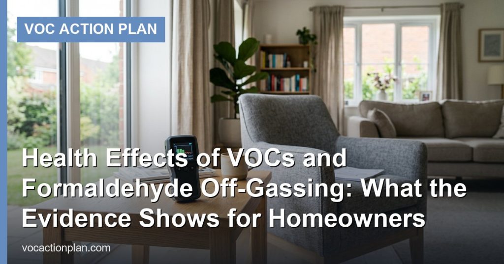Health Effects of VOCs and Formaldehyde Off‑Gassing: What the Evidence Shows for Homeowners - VOC Action Plan